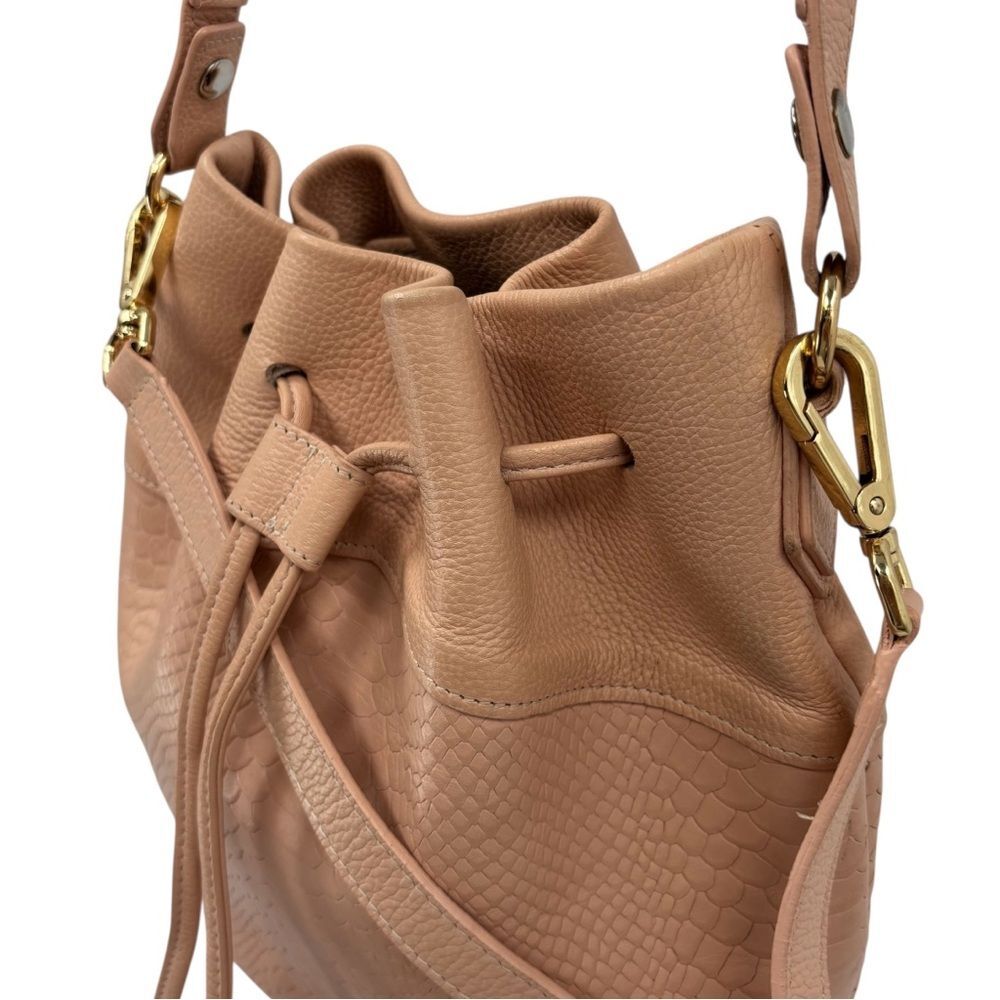 Gigi New York Jenn Tassel Bucket Bag Shoulder Crossbody - Picture 2 of 9